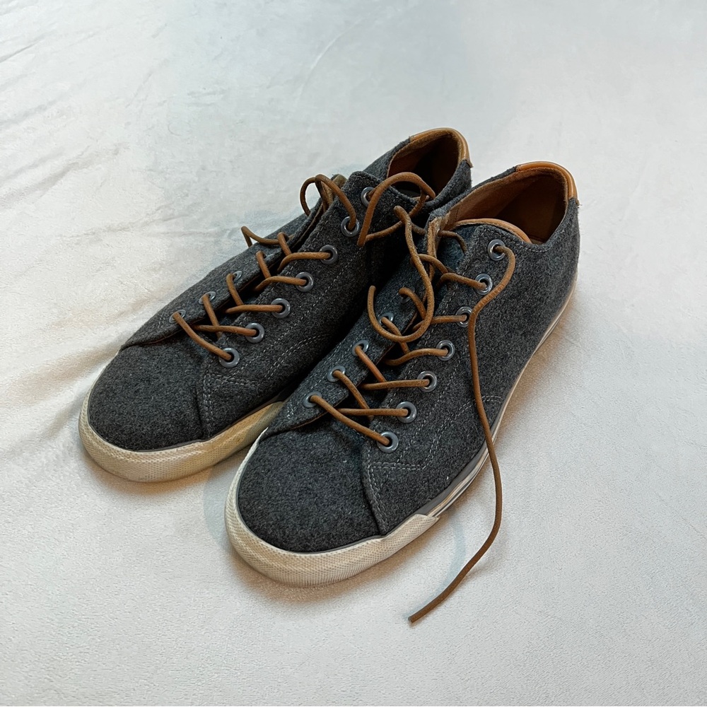 PRO-Keds Grey Canvas Sneakers, 11M